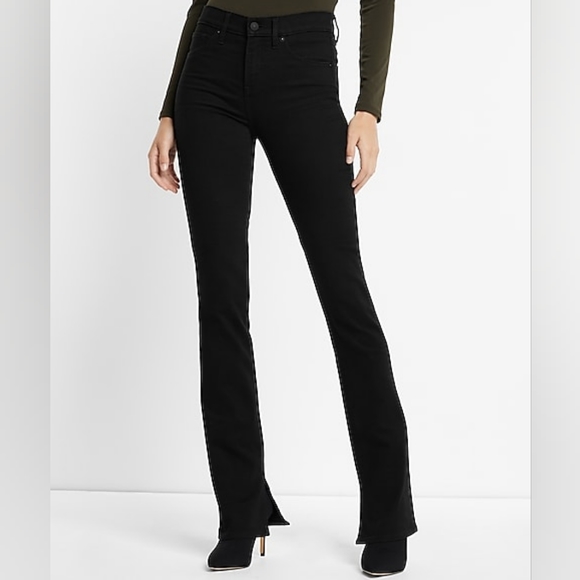 EXPRESS: Mid Rise Skyscraper Jeans - Picture 1 of 9
